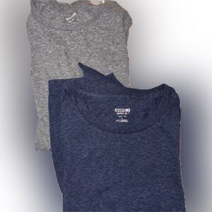 Mossimo Supply Co. Set of 2 T-Shirts Women’s Small Navy Gray Long Sleeve